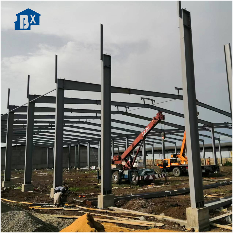 Durable Multi-Functional Prefabricated Steel Warehouse for Quick Build Industrial High-Capacity Large-Scale Storage