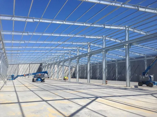 Structural Steel Warehouse