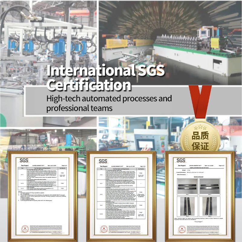 53mm Side Mount Full Extension Heavy Duty Drawer Slides