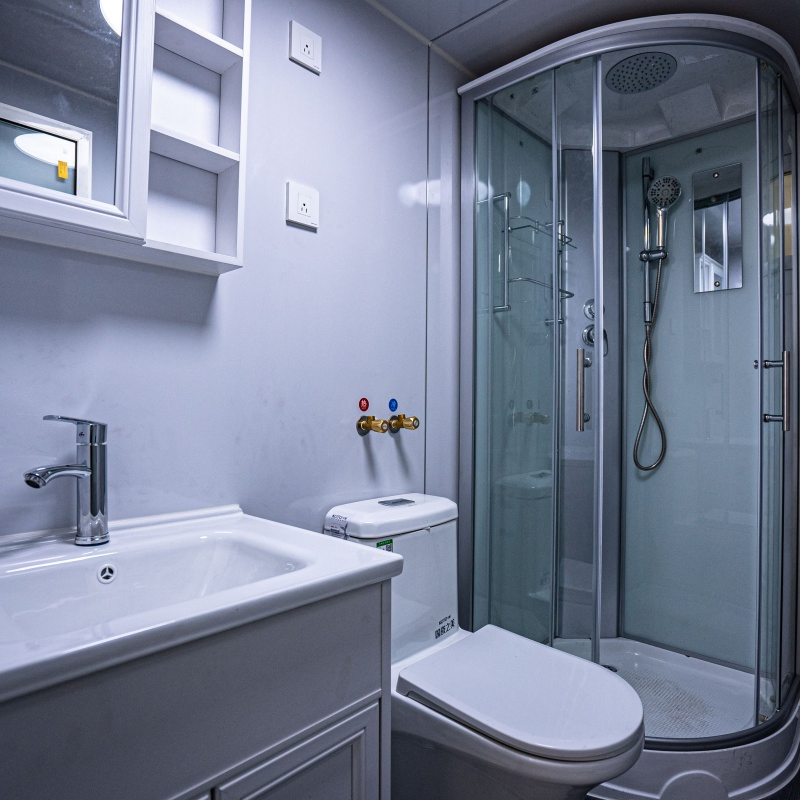 40FT 3 Bedrooms Luxury Movable Modern Expandable Container House with Full Bathroom