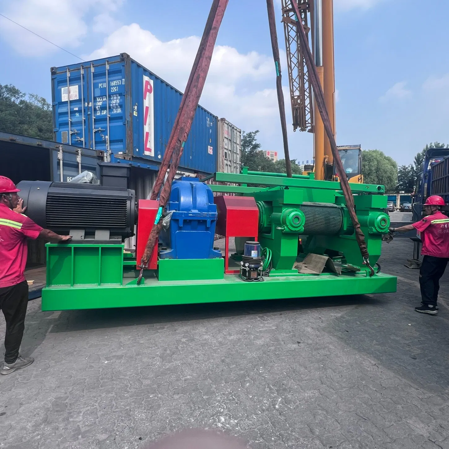 Full Automatic Waste Tire Crushing Machine for Making Rubber Crumb to Rubber Powder Manufactures Plant Tyre Recycling Production Line Use