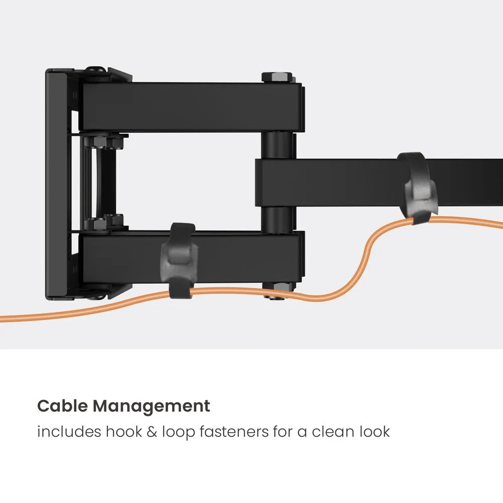 Wholesale Economy TV Bracket Articulating Arms Adjustable Swivel Tilt Full Motion Hanger Wall Mount Bracket for 37-80 inch