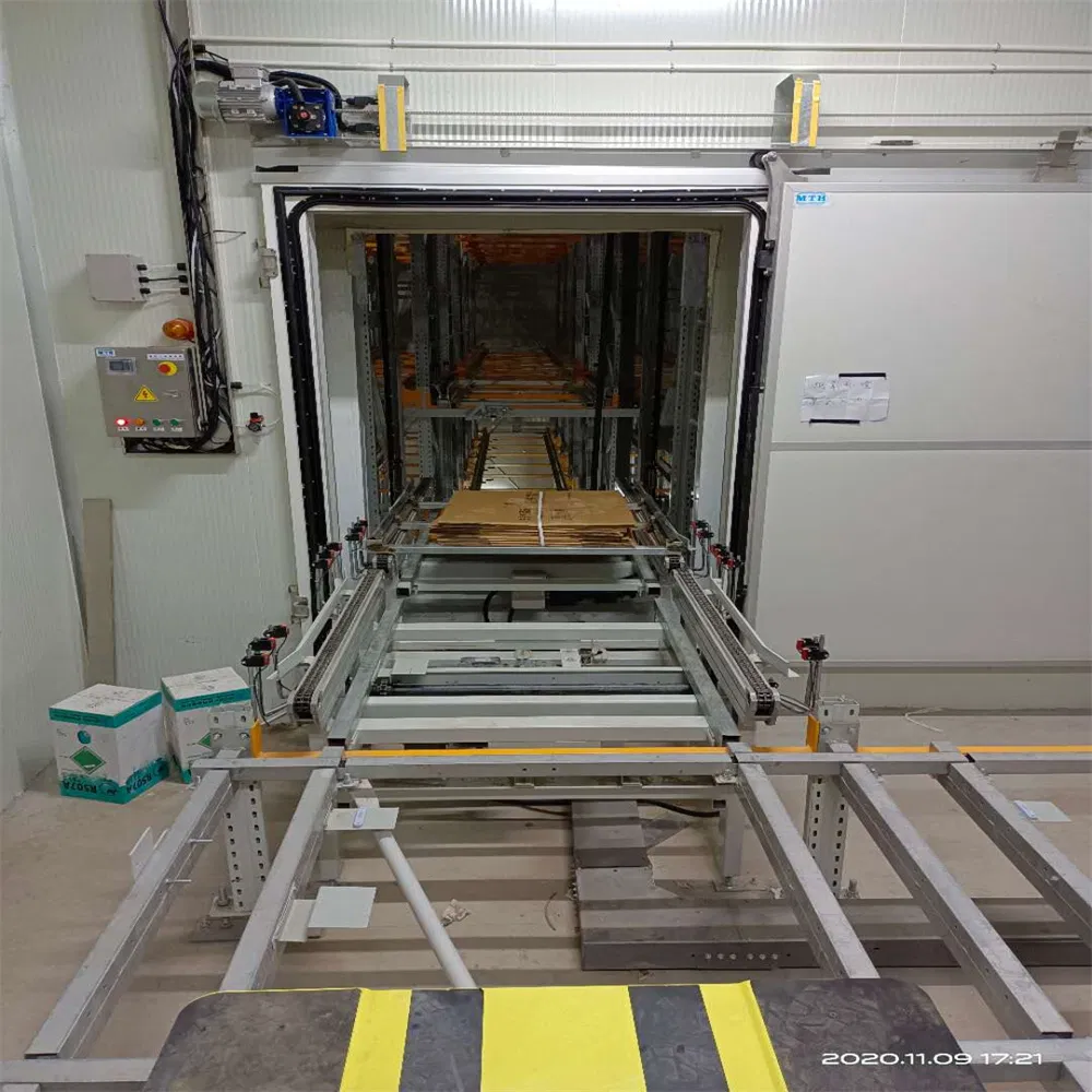 High Speed Automated 4 Way Pallet Shuttle Rack for Smart Supply Chain Warehouse Storage System