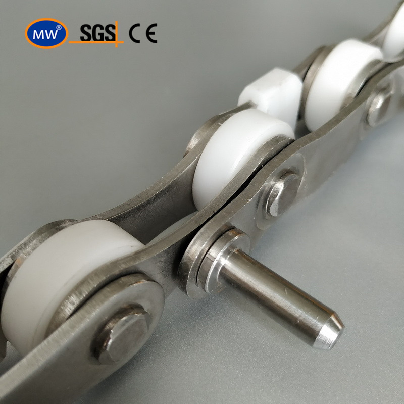 OEM C208 C210 C212 C216 C220 Stainless Steel Extend Pin Plastic Lifting Ice Cream Conveyor Roller Chain for Cold Drink and Ice Cream