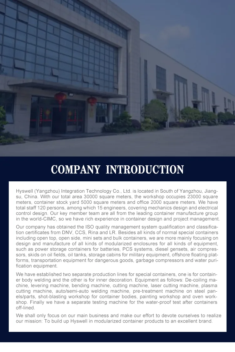 Waste Water Treatment System Container 6