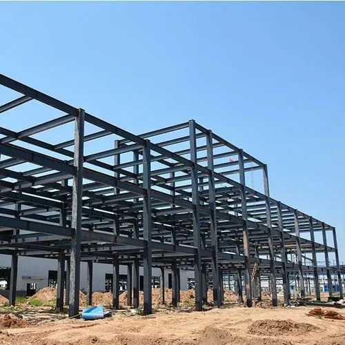 Industrial Prefabricated Building Metal Frame Steel Structure Warehouse