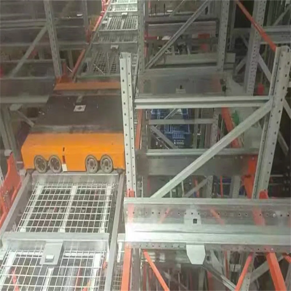 High Speed Automated 4 Way Pallet Shuttle Shelf for Smart Supply Chain Warehouse Storage