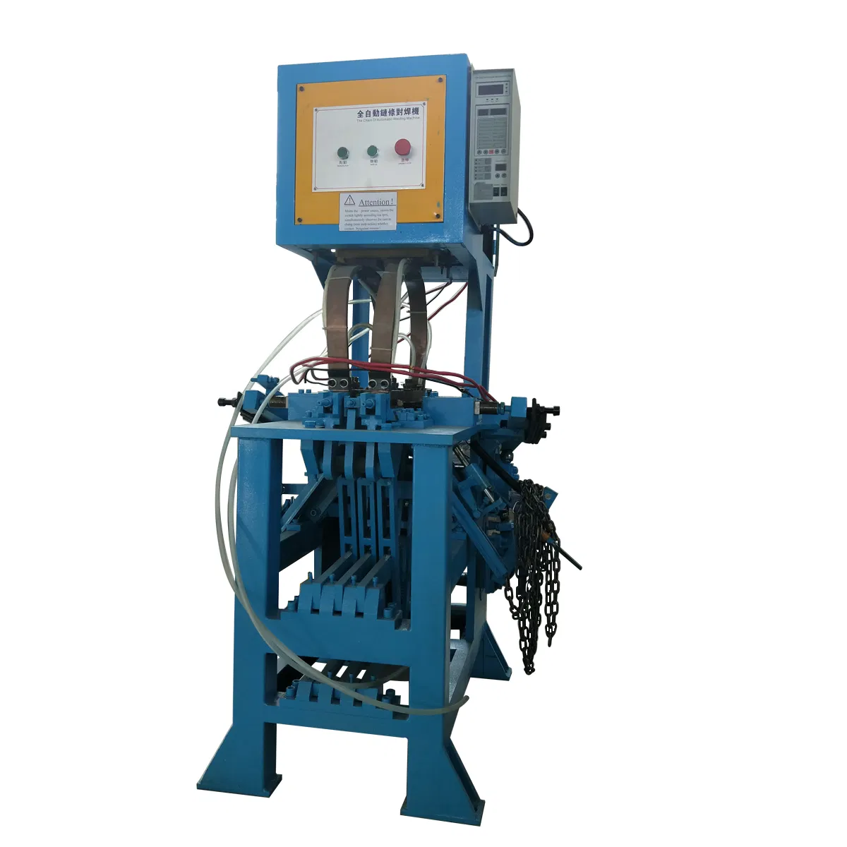 Chinese Factory Direct Supply Automatic Large Chain Making Machine and Welding Line