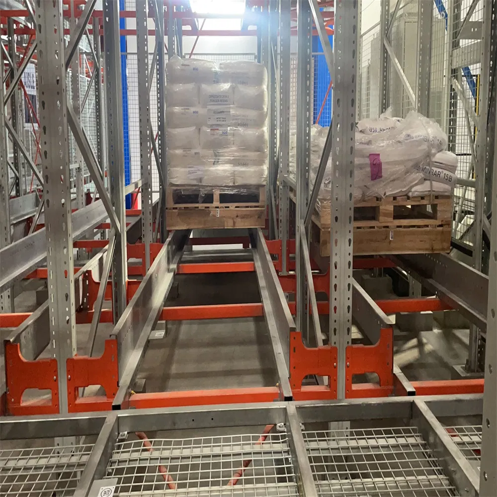 High Speed Automated Warehouse 4 Way Pallet Shuttle Rack for Smart Supply Chain
