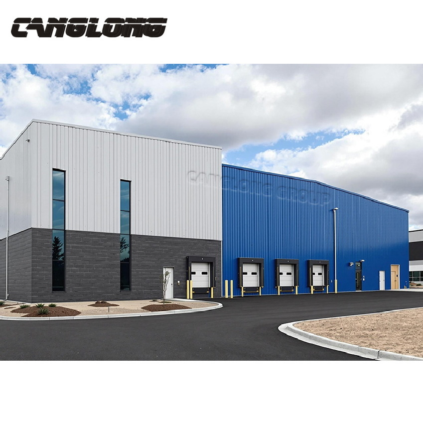 Fire-Resistant Steel Structure Logistics Hub with Enhanced Safety for Supply Chain Needs