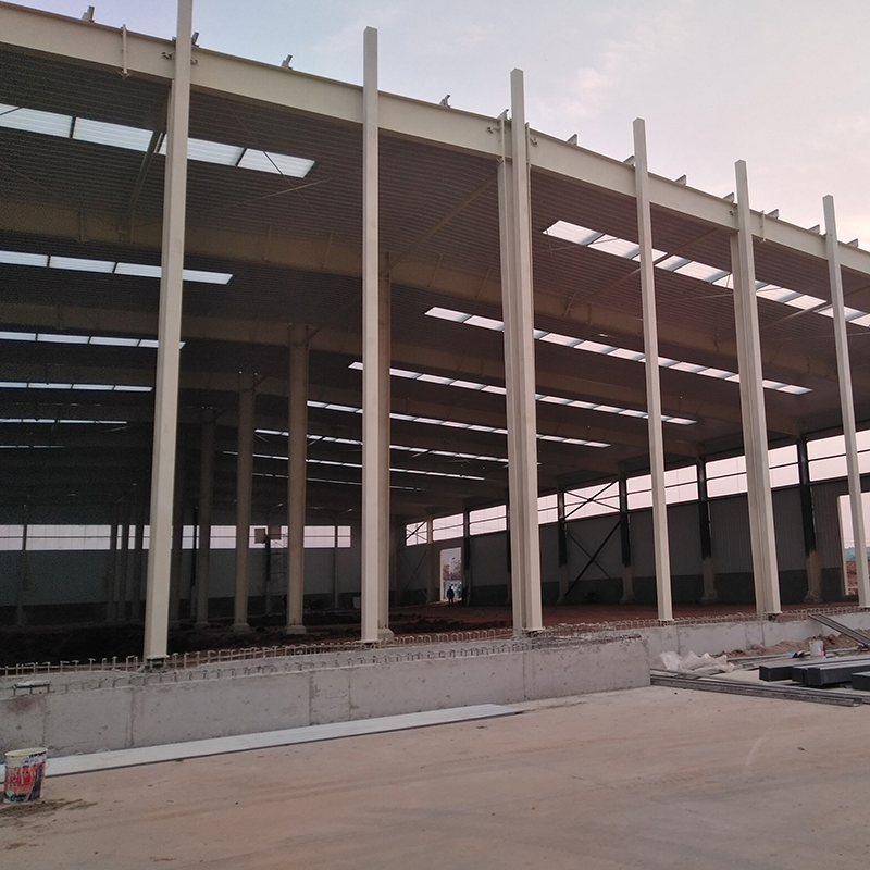 Low Cost Pre-Engineered Metal Structural Sandwich Panel Construction Building Material Workshop Shed Prefabricated Industry Steel Structure Warehouse