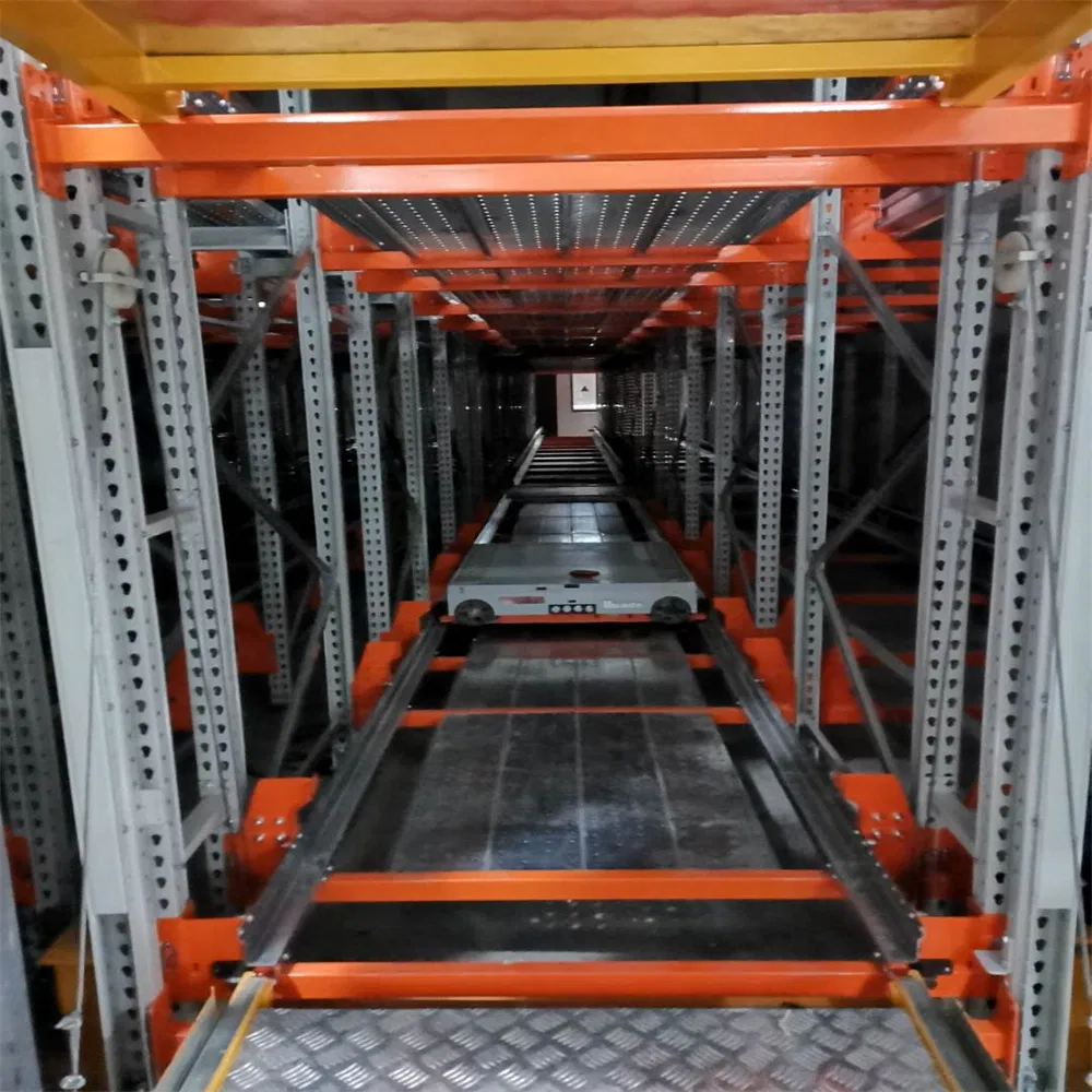 High Speed Automated Warehouse 4 Way Pallet Shuttle Rack for Smart Supply Chain