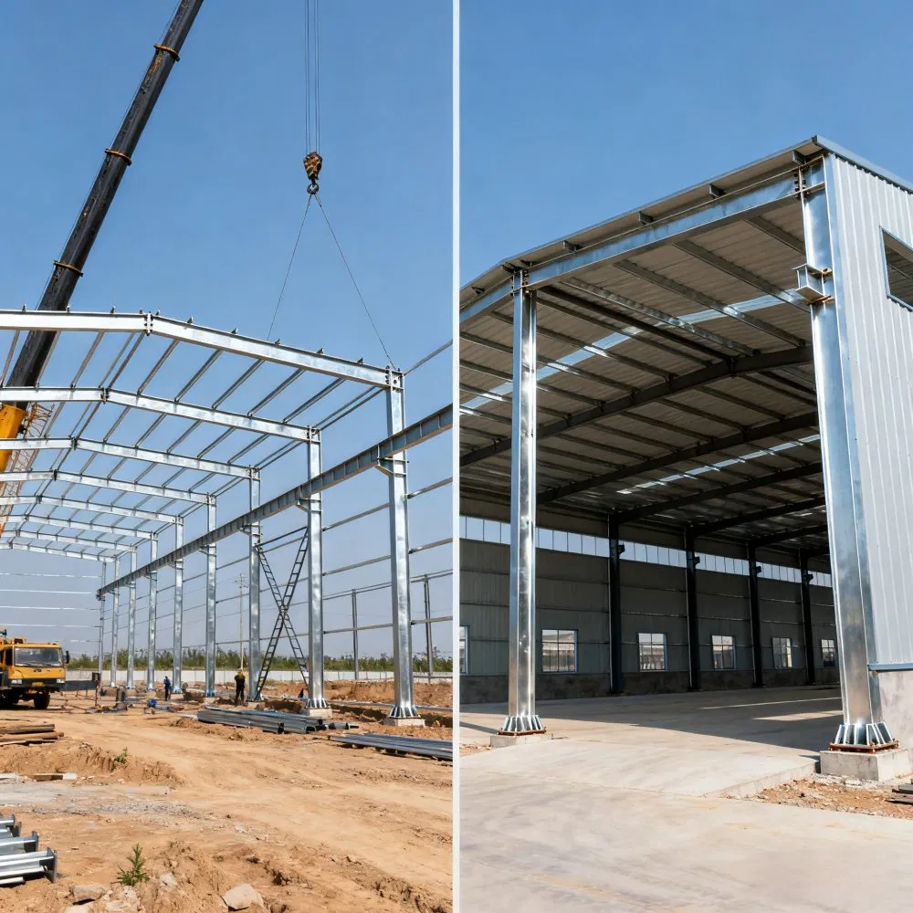 Durable Steel Prefabricated Warehouse for Efficient Industry Storage
