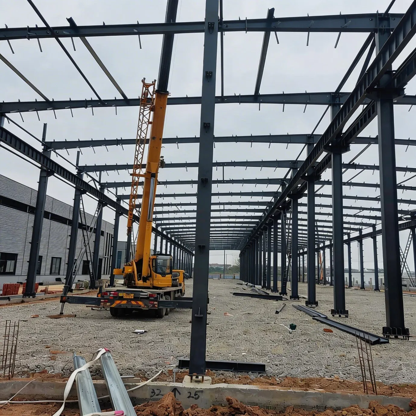 Cost Effective Steel Structure Warehouse with Large Span Design