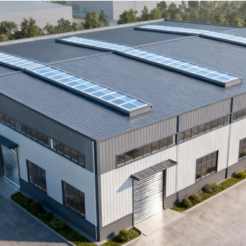 Industrial Steel Structure High Rise Building Storage Shed Warehouse and Plant CE Certified