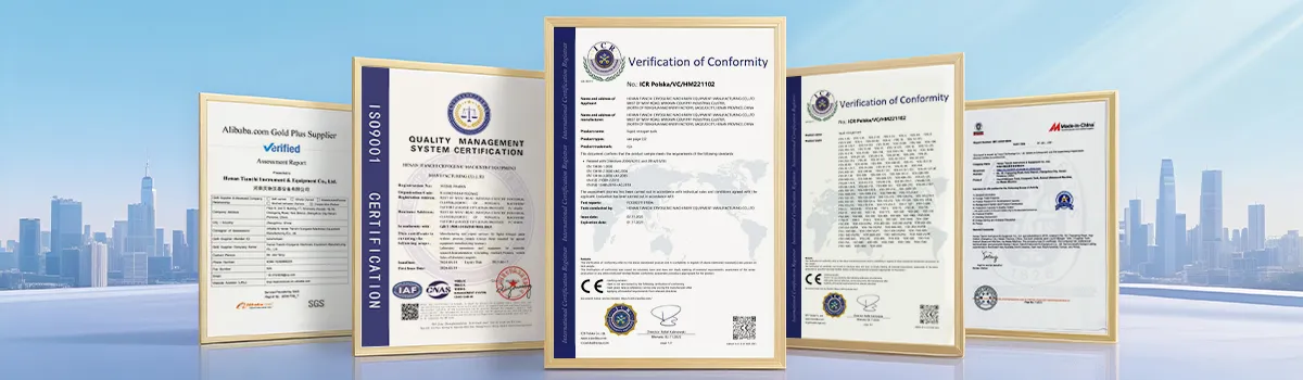 Certifications