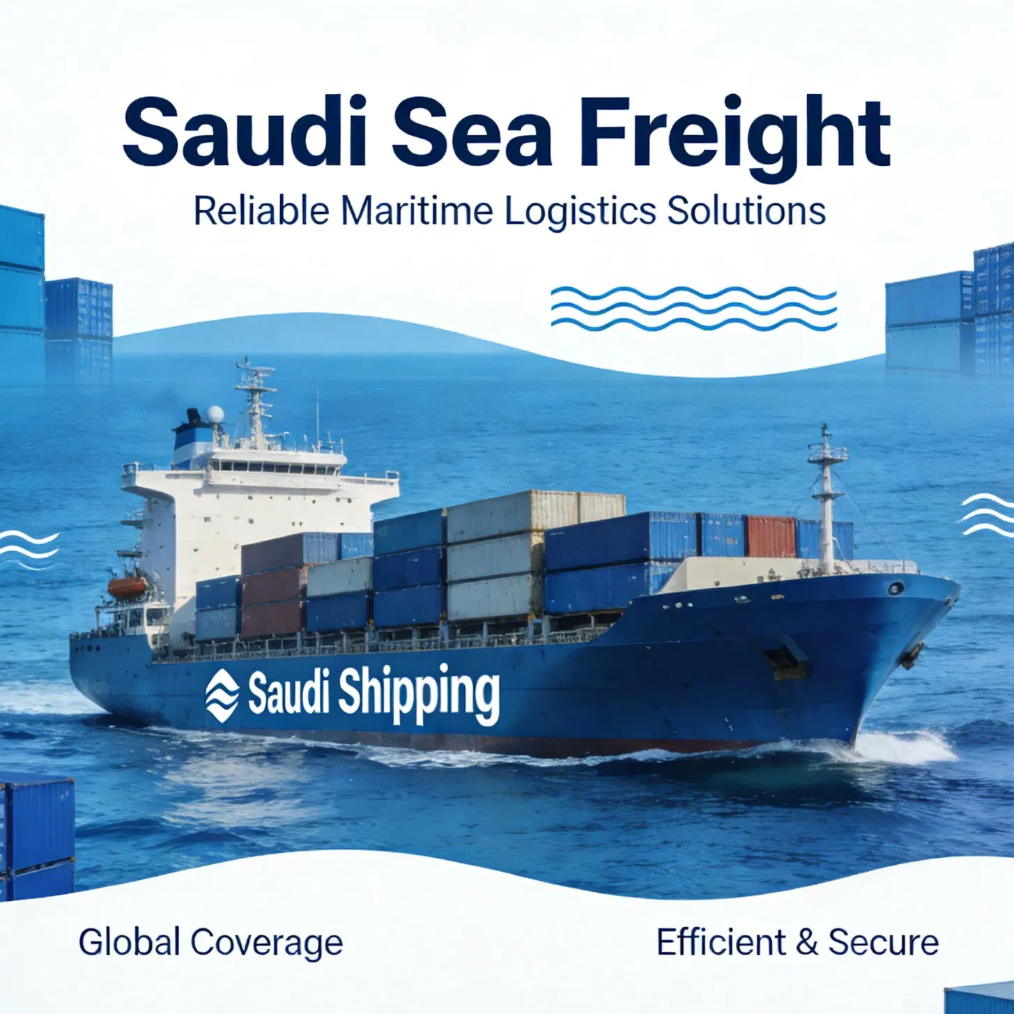 Saudi Cross-Border Sea Shipping - DDP Logistics with Last-Mile Delivery Included