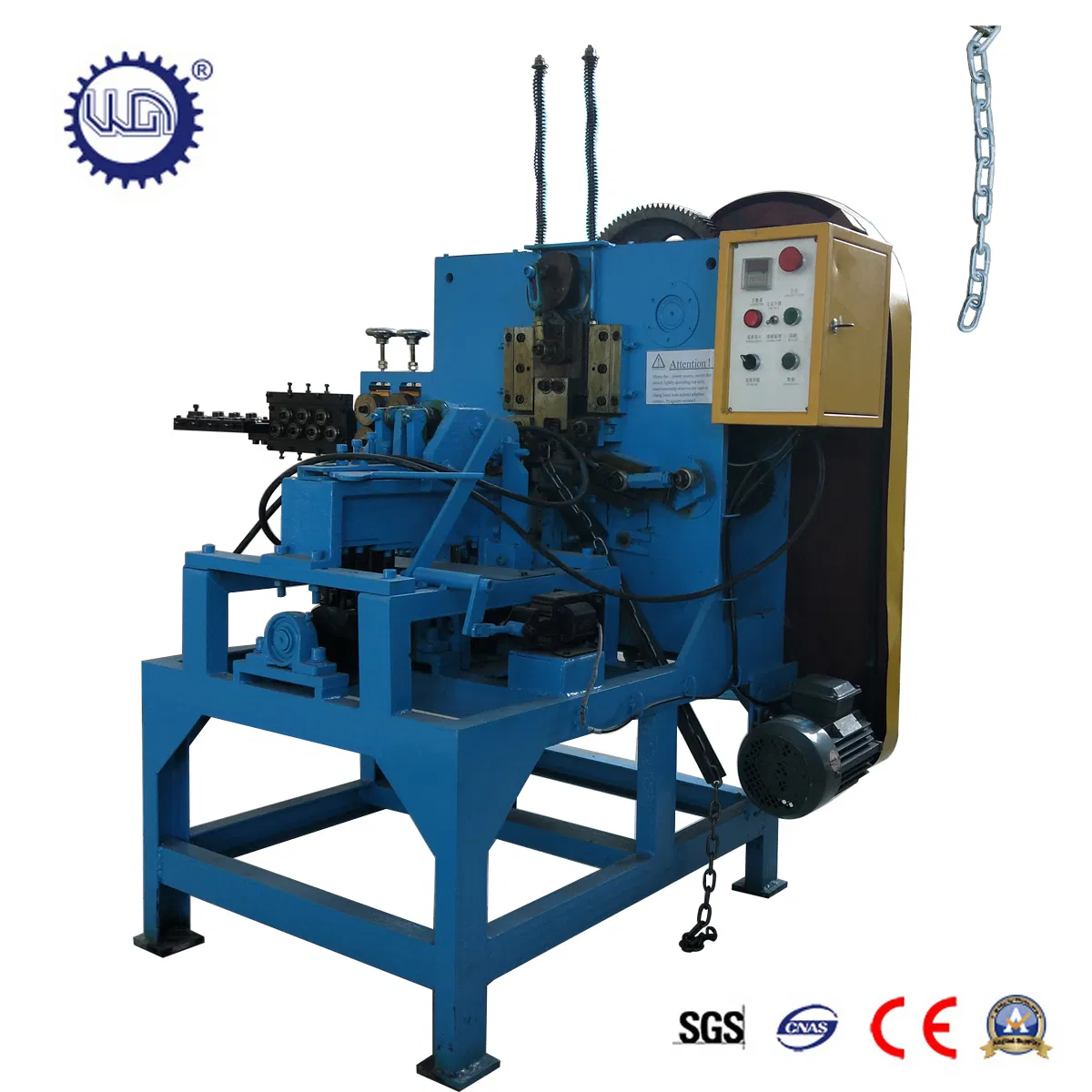 Chinese Factory Direct Supply Automatic Large Chain Making Machine and Welding Line