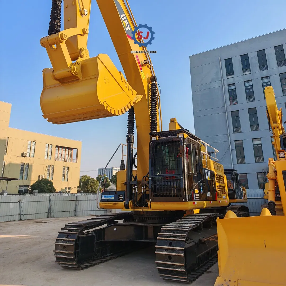 Used High-Quality Low-Hours Cat349d2l Excavator Used Caterpillar 49ton