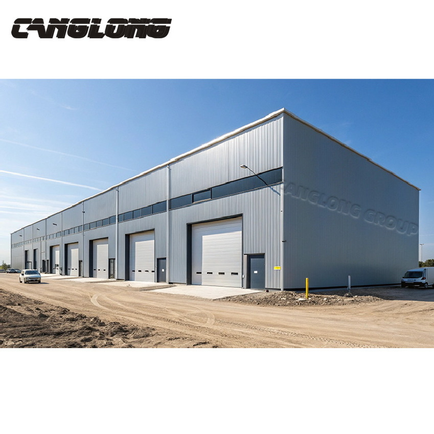 Fire-Resistant Steel Structure Logistics Hub with Enhanced Safety for Supply Chain Needs