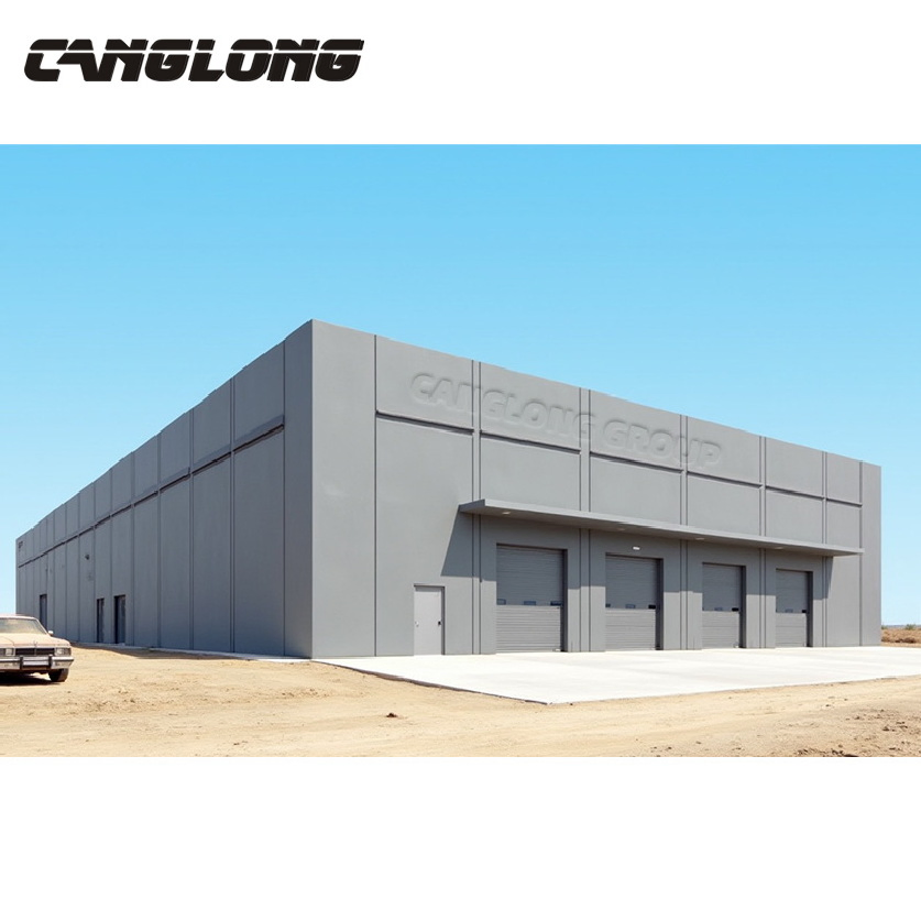 Galvanized Steel Structure Distribution Center with Long Life for Supply Chain Use