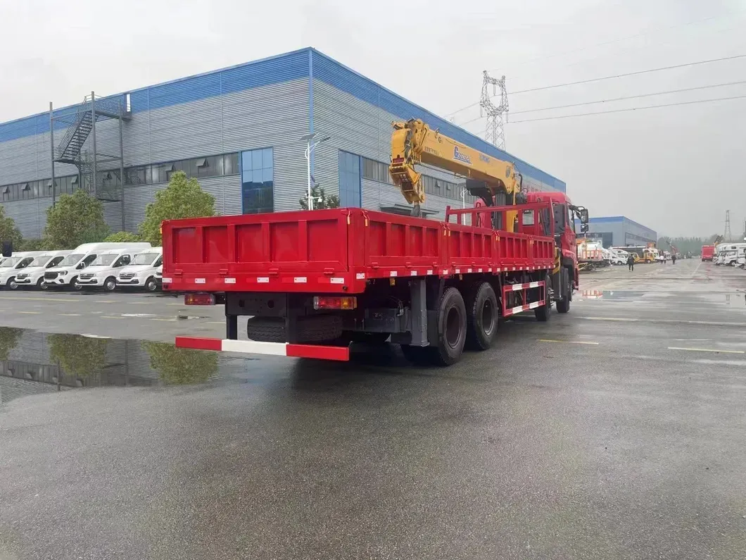 Full View Crane Truck