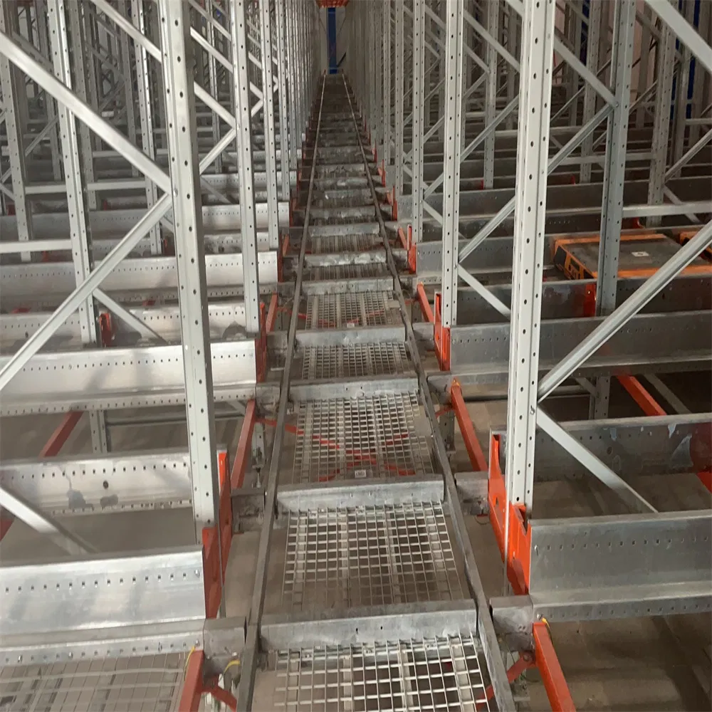 High Speed Automated 4 Way Pallet Shuttle Rack for Smart Supply Chain