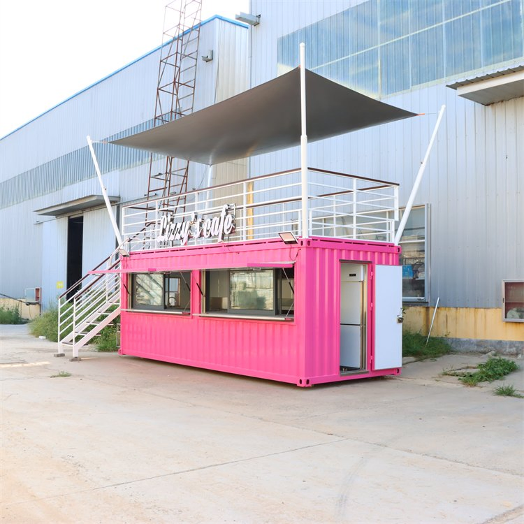 20FT Double Decker Shipping Container Restaurant Container Cafe Shop Bar