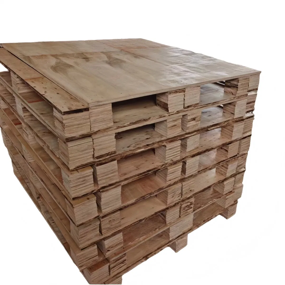 Multi-Trip Nestable Wood Pallet System for Closed-Loop Supply Chains