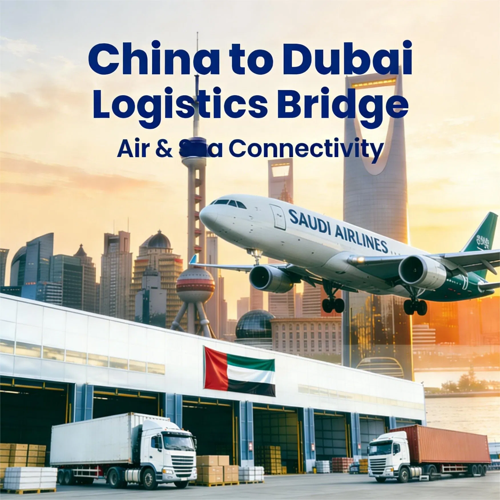Ontask China-Dubai Less Than Container Load (LCL) Shipping