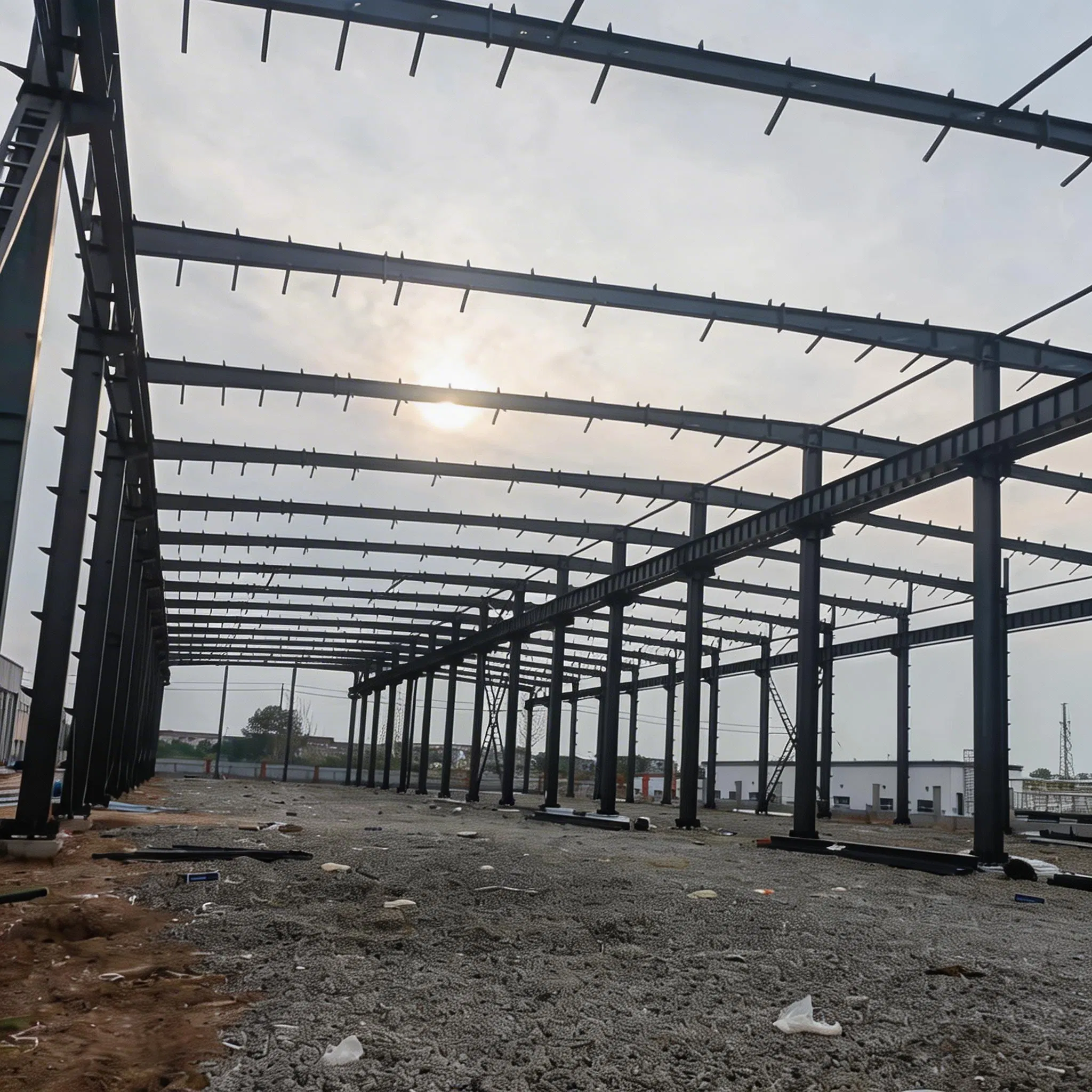 Cost Effective Steel Structure Warehouse with Large Span Design