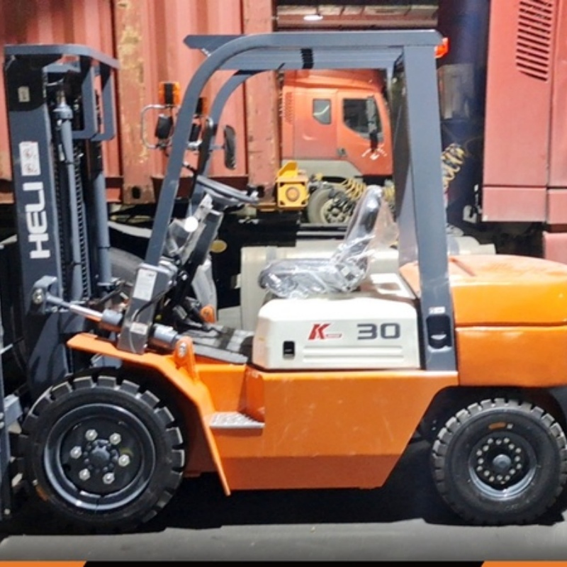 High Quality Second Hand Heli K30 3 Ton Diesel Forklift for Sale