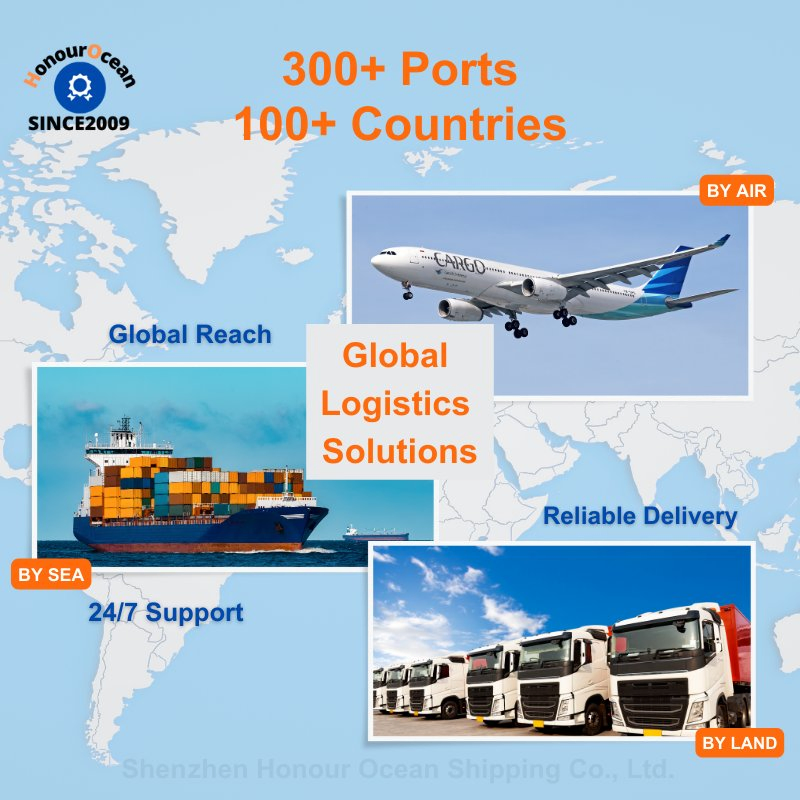 Door to Door Freight Forwarder China to USA Shipping Agent to USA Amazon Fba FCL LCL DDP Logistics Service