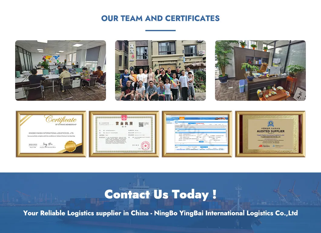Team and Certificates