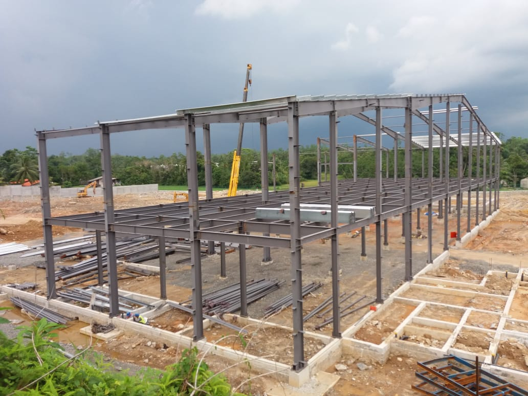 Steel Structure Multi Storey Frame Warehouse Building