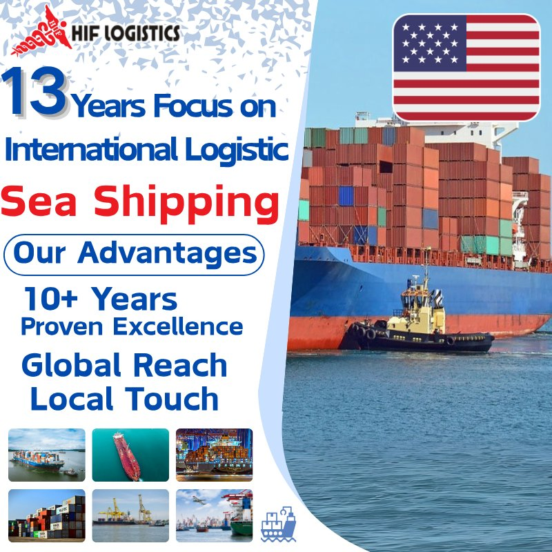 Transportation Agent From Shanghai/Shenzhen to America Turkey Poland Freight Forwarding Agency by Sea Freight Cheap Price Fast Shipping