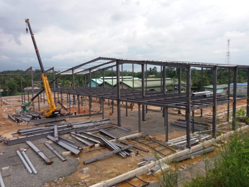 Steel Structure Multi Storey Frame Warehouse Building
