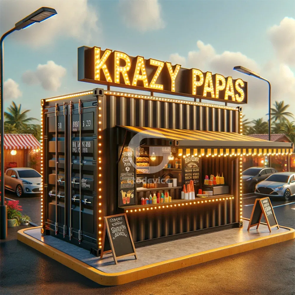 20FT Shipping Container Restaurant Container Coffee Shop Kiosk Bar