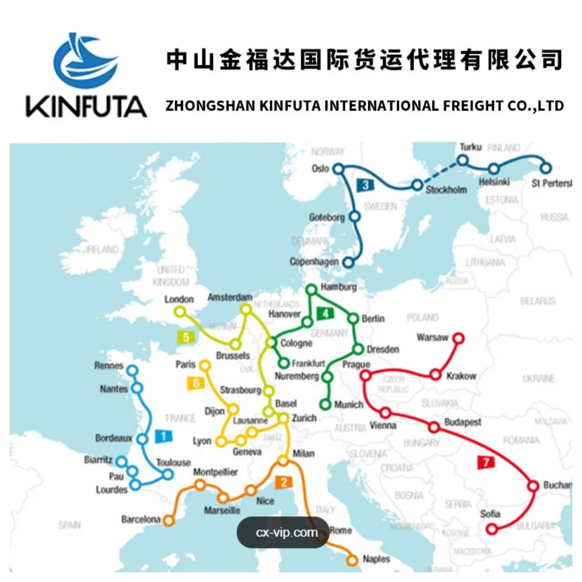 DDP &amp; DDU Shipping From China to USA/Europe/ Germany /France/ Netherlands Customs Clearance Sea/ Air/Train Freight