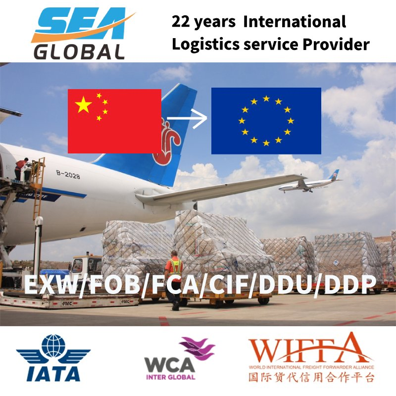 DDU LCL Freight Forwarder Logistics to Portugal Spain France