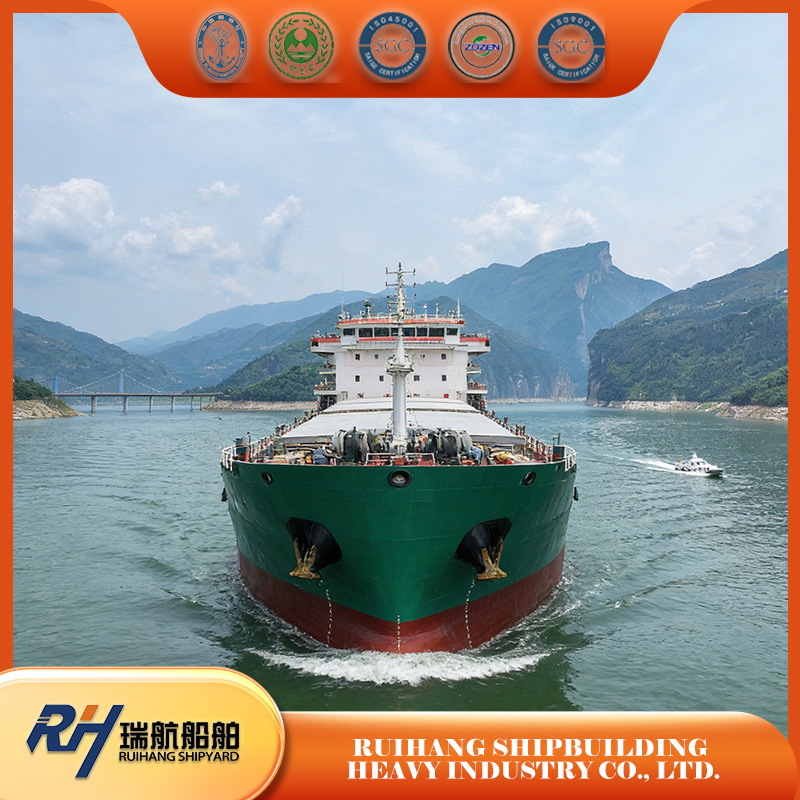 Reliable River-Sea Direct-Transport Vessel with Hatch Cover for Multi-Modal Shipping