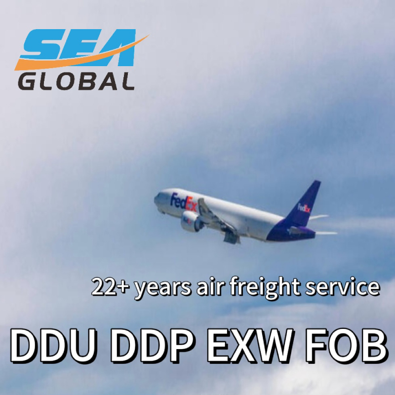 DDU/DDP Air Freight Shipping Logistics From China to USA/Canada/Mexico