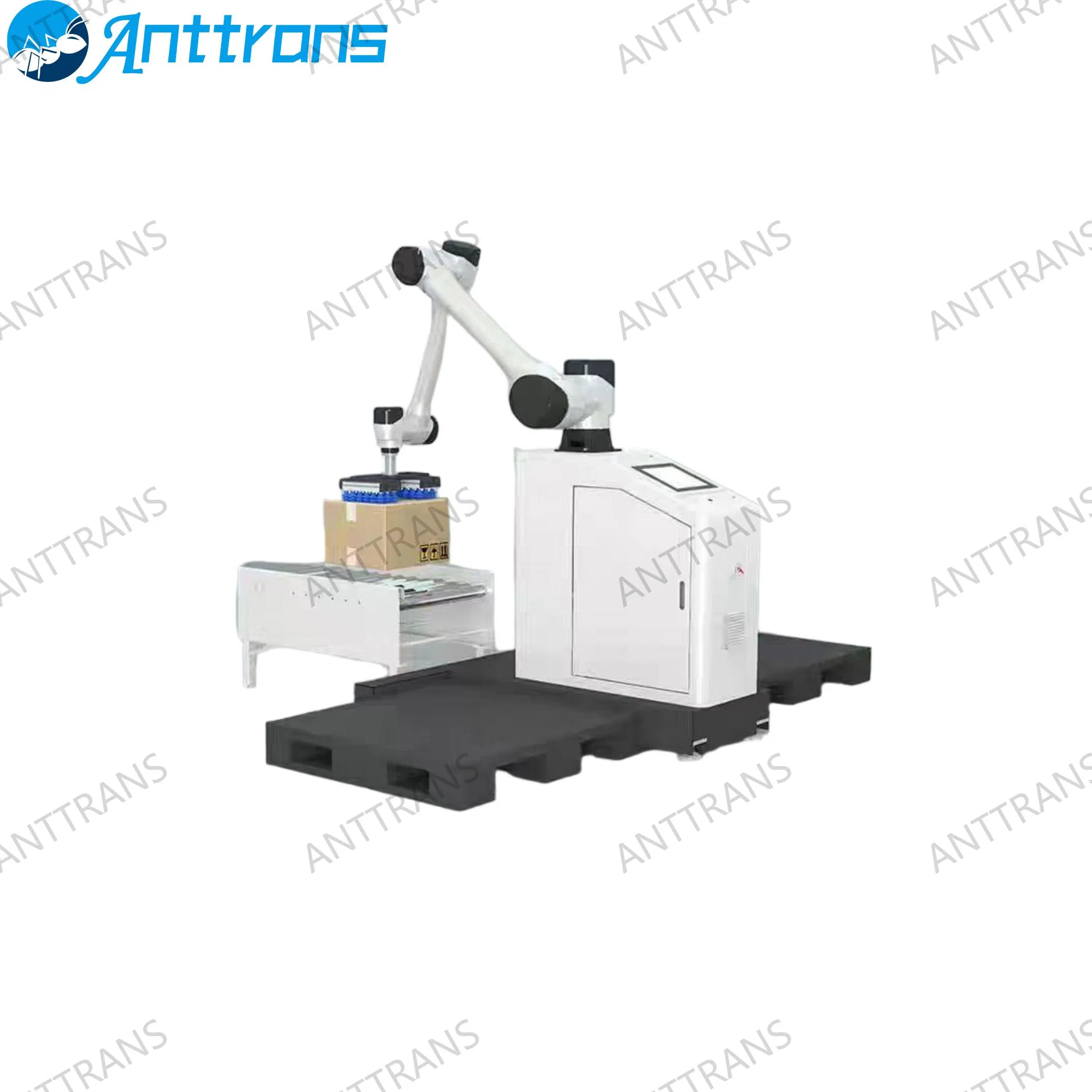 Versatile Movable Robotic Palletizer for Smart Supply Chain Solutions