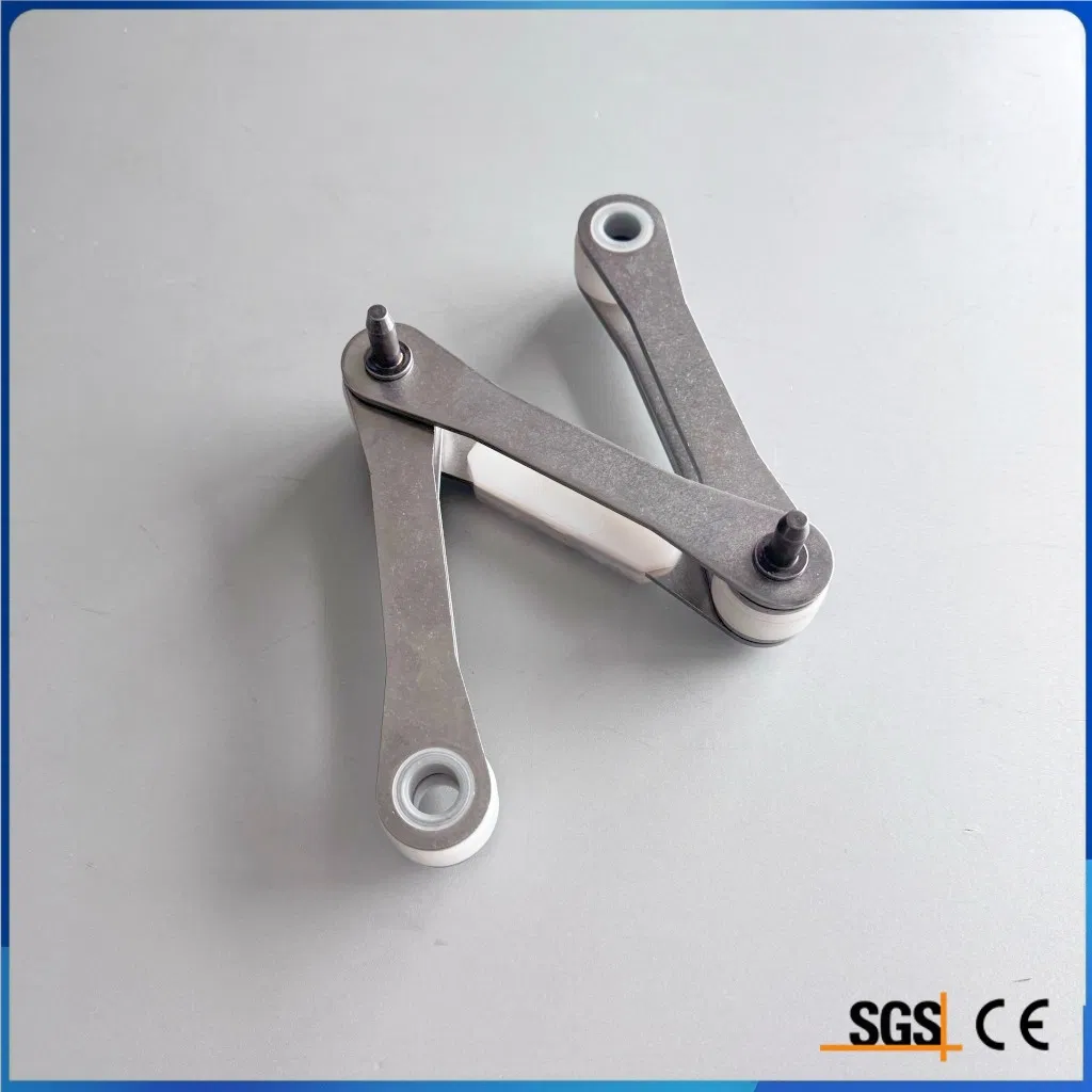 Food Grade SS Ice Cream Freezer Low Temperature Slat Modular Belt Ice Cream Cone Baking Cold Room Hardening Tunnel Conveyor Chain for Freezing Tunnel Conveyor