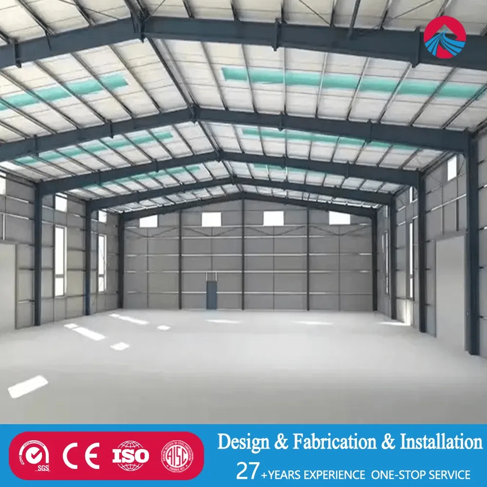 Galvanized Steel Structure Warehouse with Anticorrosive Coating Suitable for Logistics Centers Industrial Storage with Long-Term Durability