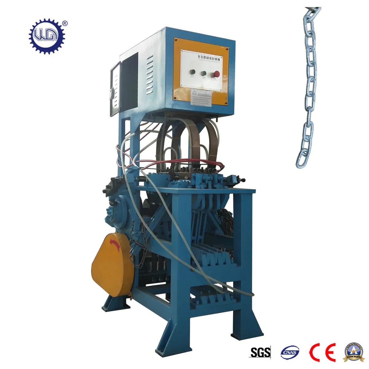 Chinese Factory Direct Supply Automatic Large Chain Making Machine and Welding Line