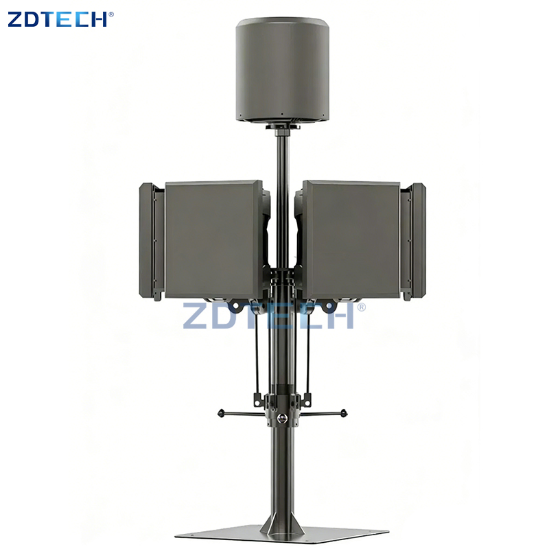 5km 300-6000MHz Full Band Six-Sided Jamming Formation Counter-Drone Defense Jammer System