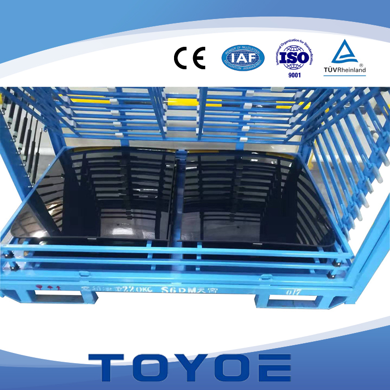 RFID Logistics Tracking High-Load Shipping Rack Metal Container Storage Rack Iron for Storage and Transportation of Heavy Components