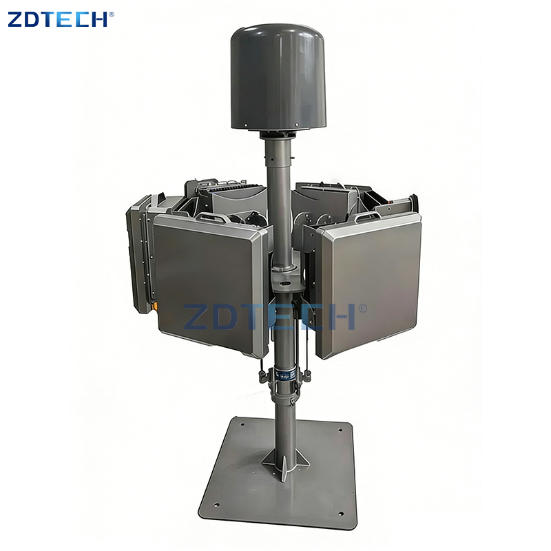 5km 300-6000MHz Full Band Six-Sided Jamming Formation Counter-Drone Defense Jammer System