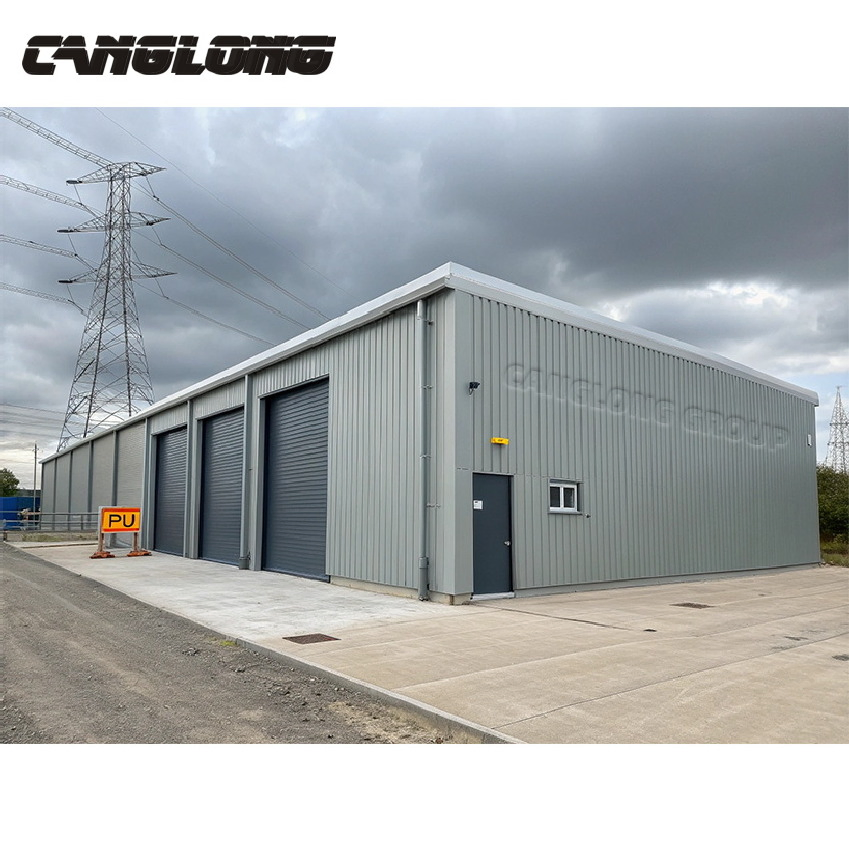 Fire-Resistant Steel Structure Logistics Hub with Enhanced Safety for Supply Chain Needs